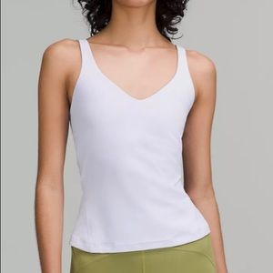 Lululemon Align Waist Length Top Pastel Blue